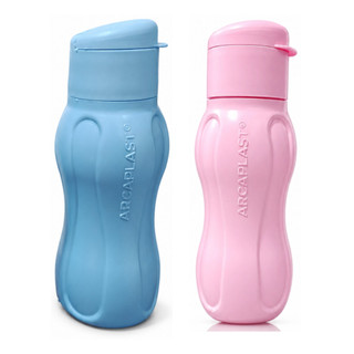 Kit 2 Garrafas Dágua 400ml Filho e Filha Ideal Para Presente