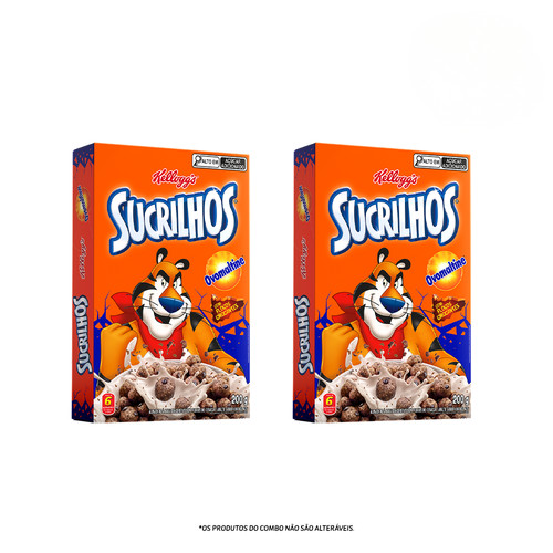 Combo Cereal Sucrilhos Ovomaltine 200g 2 unidades