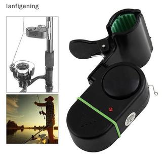 Alarme De Pesca LED Indicador De Luz Buzzer Clip-on Rod Ferramenta Ao Ar Livre