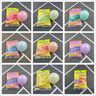 O marca balão 17cm pacote de cores doces Bobo bola pequeno balão festa de aniversário decoração bola em bola balão de lá