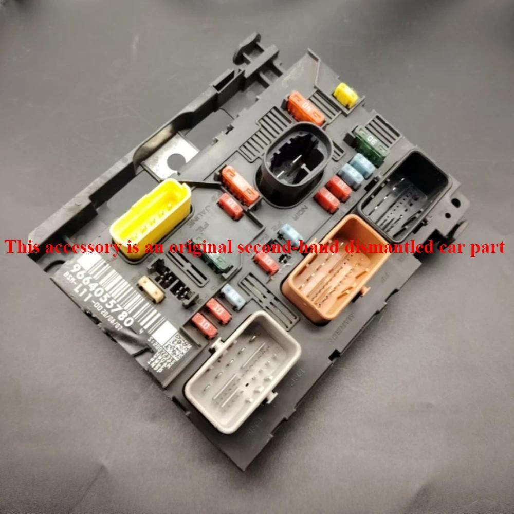 9664055780 9664826080 Conjunto BSM-L11 Da Unidade De Controle Caixa De Fusíveis 6500FH Para Peugeot 307 Citroen C4 Baixa