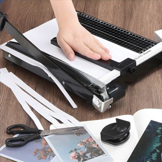 Guilhotina Manual para Papel Cortadora de Papel A3 A4 A5 Escritório 10 folhas Papelaria Refiladora em Oferta na Shopee
