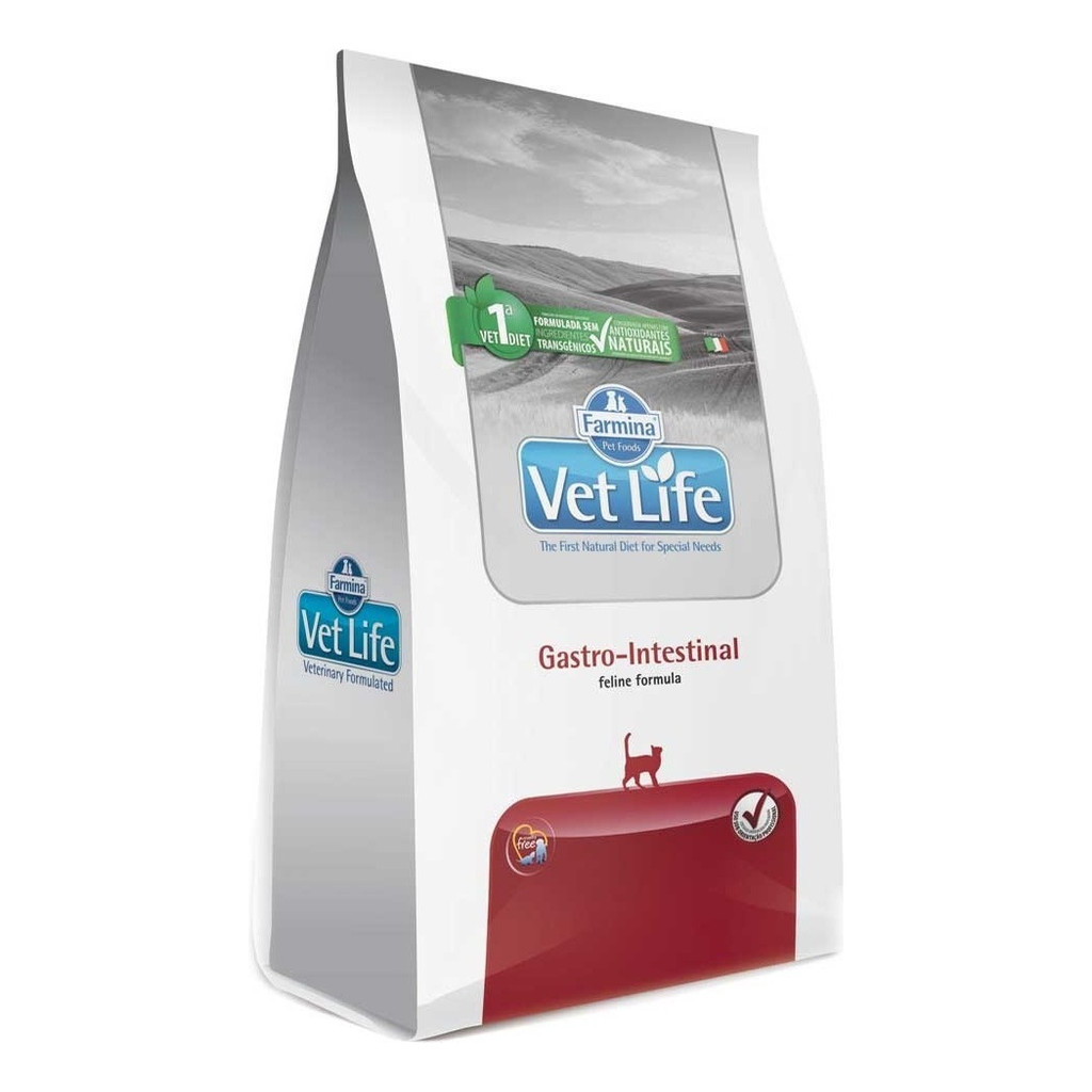 Vet Life Gastrointestinal Gatos Adulto 2Kg