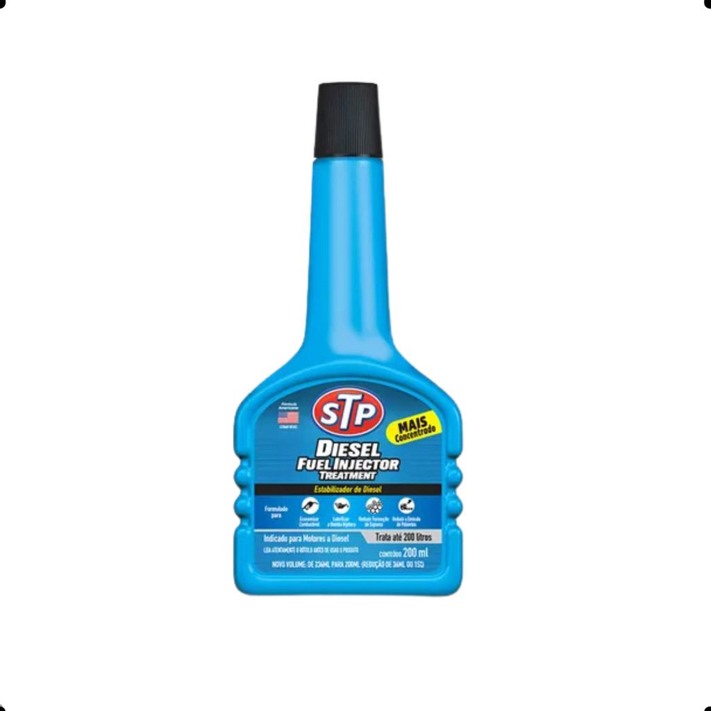 STP Aditivo Fuel Injector Treatment Motor a Diesel Limpa Bicos Injetores Desempenho Motor