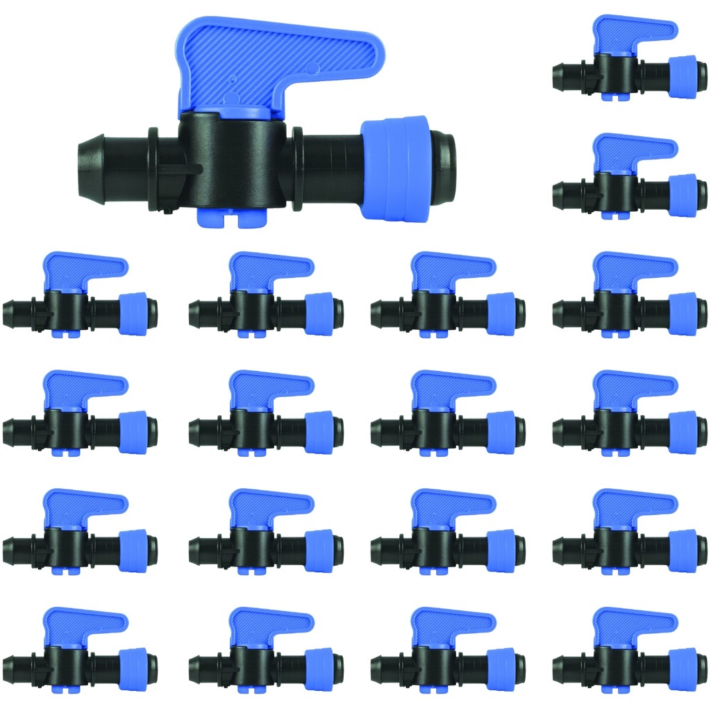 Kit 10 Registro Inicial Com Anel 16mm Para Fita Gotejadora - Instalação Fácil e Segura