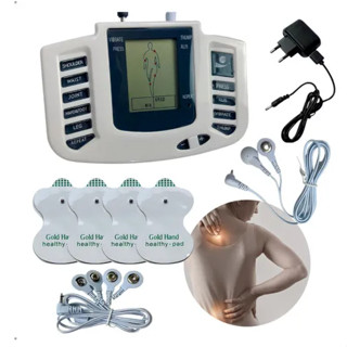 Aparelho Digital Tens Fes Fisioterapia Massagem Elétrica Pulso Alívio Da Dor Muscular em Oferta na Shopee