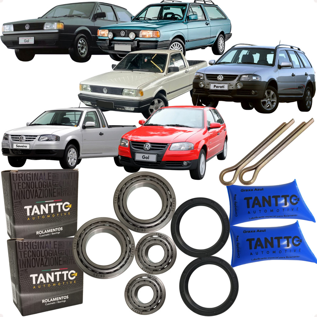 Kit Rolamento Roda Traseiro Gol Parati Saveiro G1 G2 G3 G4 em Oferta na Shopee
