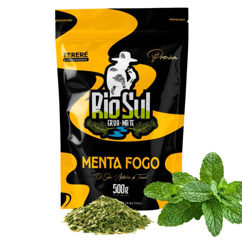 Erva Mate para Tereré Rio Sul - Menta Fogo