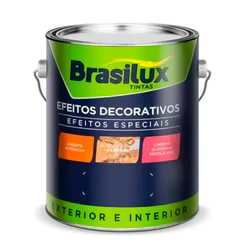 Tinta Decorativa Efeito Cimento Queimado Brasilux Galão 5,5kg Variadas Tonalidades Rústico Antigo