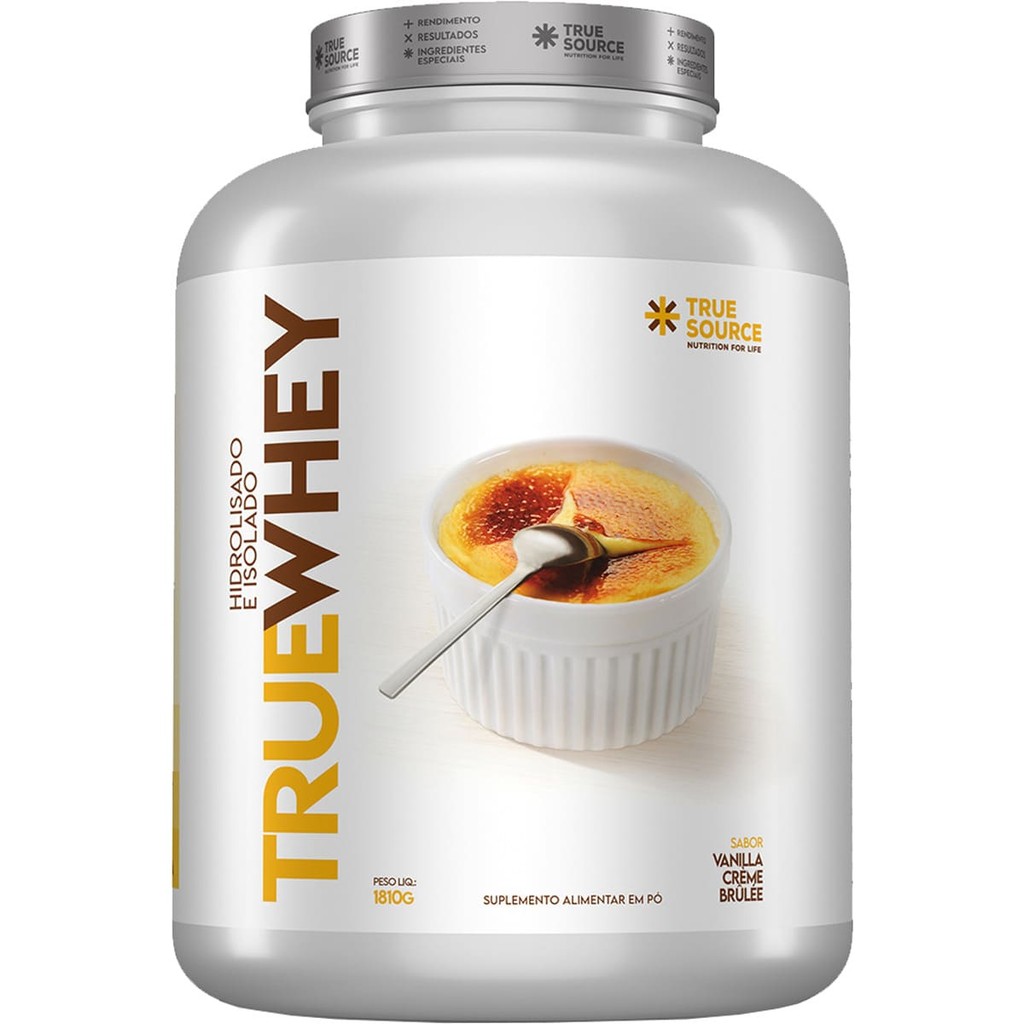 Whey Isolado Vanilla Creme Brulee 1810g True Source