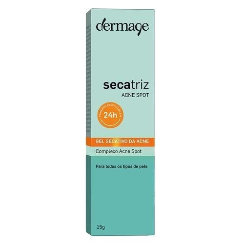 Gel secativo de Espinhas Dermage Secatriz Acne Spot 15g - Resultados Visíveis em 24h