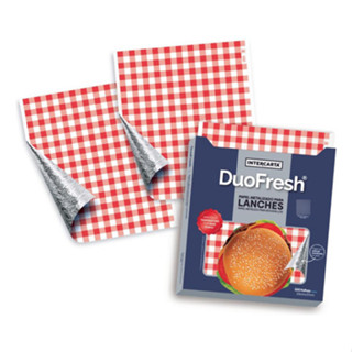 Papel Térmico Acoplado Xadrez Vermelho 33x37cm 500un em Oferta na Shopee