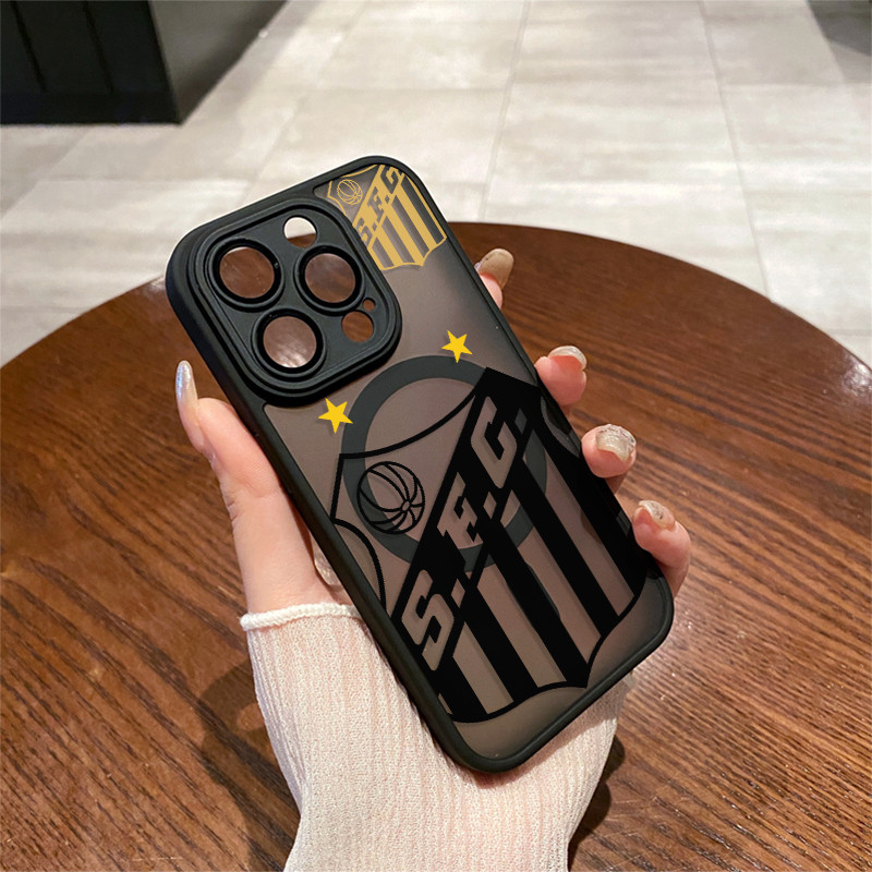 Capinha Santos Para iPhone 15 promax Anti Queda Anti Impacto Capa iPhone 11 12 13 14 16 Pro Max X XS XR Case