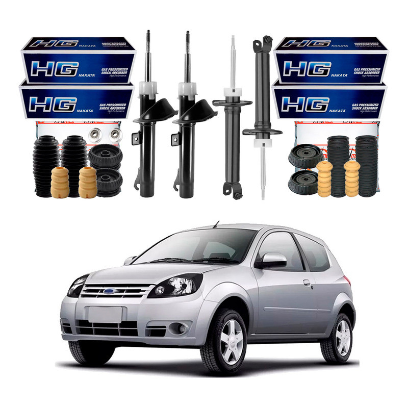 Kit Amortecedor Dianteiro Traseiro Ka 1.0 1.6 2007 A 2011 em Oferta na Shopee