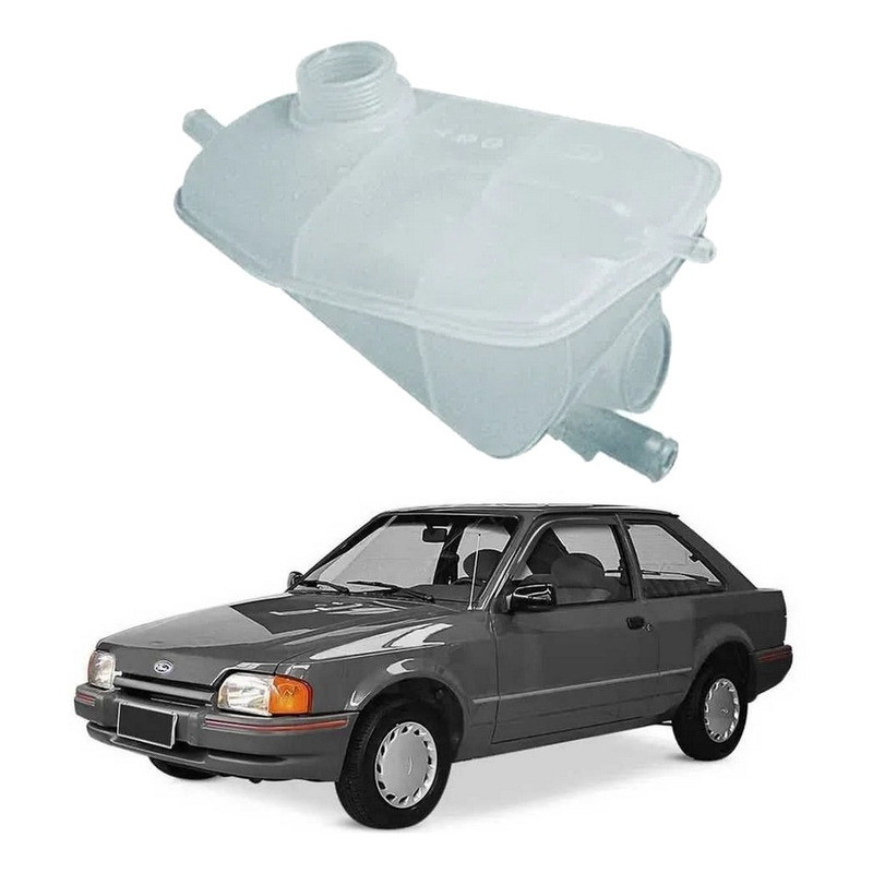 Reservatorio Agua Radiador Escort 1.8 Ap 1989 A 1992 em Oferta na Shopee