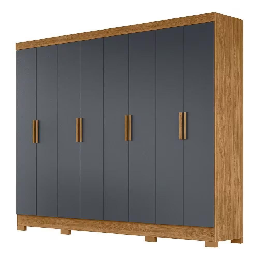 Guarda Roupas Casal 8 Portas 2 Gavetas Marajó Moval