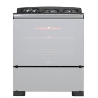 Fogão 5 Bocas Dako Diplomata Glass Grill Style Timer Bivolt