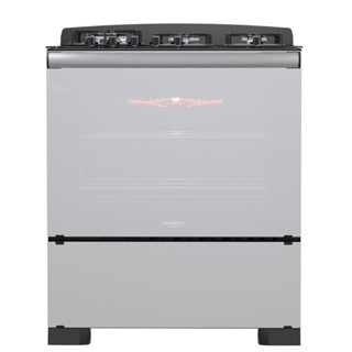 Fogão 5 Bocas Dako Diplomata Glass Grill Style Timer Bivolt