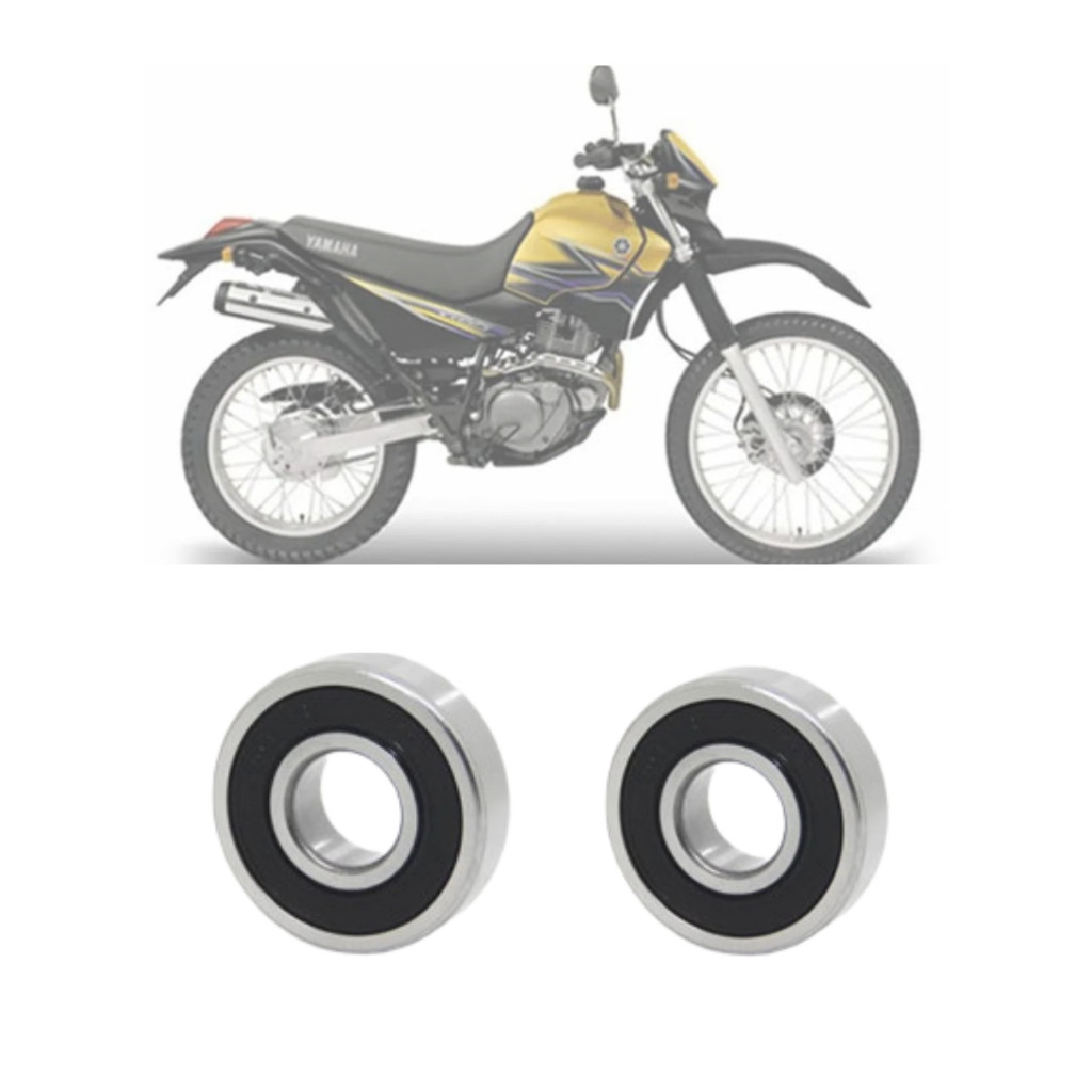 KIT ROLAMENTO RODA TRASEIRA YAMAHA XT 225