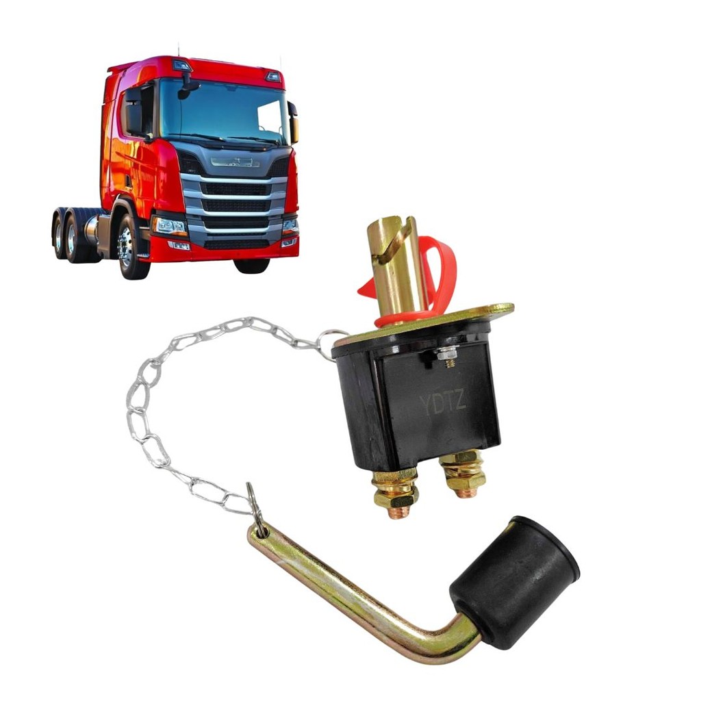 Chave Geral Bateria Para Scania Serie 6 PGRT 2008 a 2010 Chave Geral Corta Corrente Scania em Oferta na Shopee