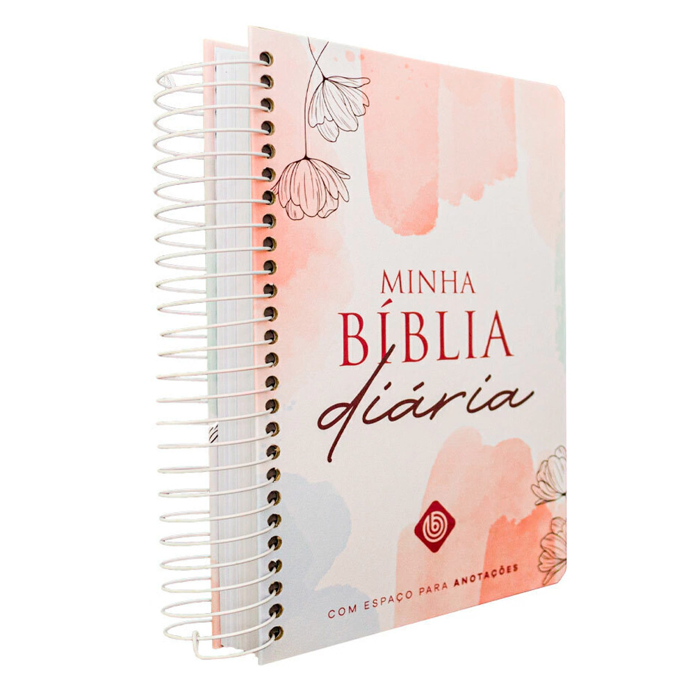 Minha Bíblia Diária | NVI | Com Espaços Para Anotações | Capa Tinta Água em Oferta na Shopee