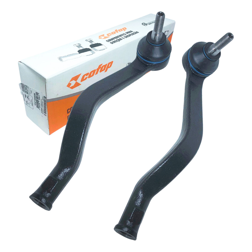 Kit Terminal Ponteira Direção Renault Sandero Logan Ld Le