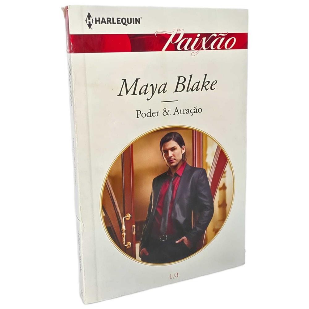 Livro Romance Harlequin  Poder e Atração - Maya Blake