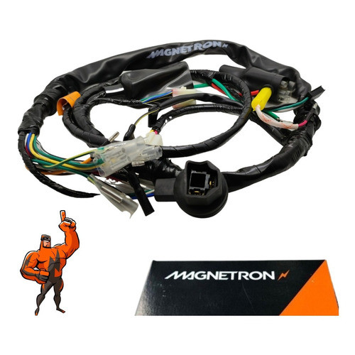 Fiação Elétrica (chicote) Principal Completa Honda CG 125 Titan 1995 a 1999 Original Magnetron em Oferta na Shopee