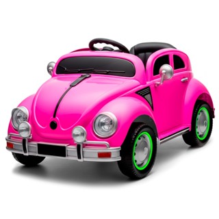 Carro Carrinho Fusca Elétrico Motorizado 12V Rosa Veículo Para Crianças - Unitoys
 em Oferta na Shopee