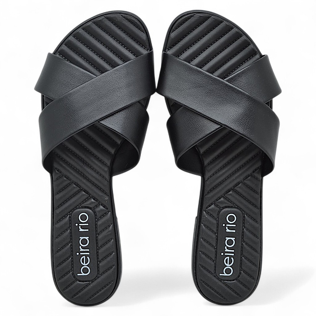 Sandalia Rasteira Beira Rio Feminina Casual Conforto Leve Original