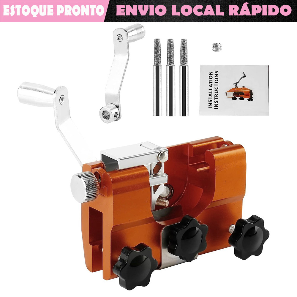 Kit de Afiador de Motosserra Portátil