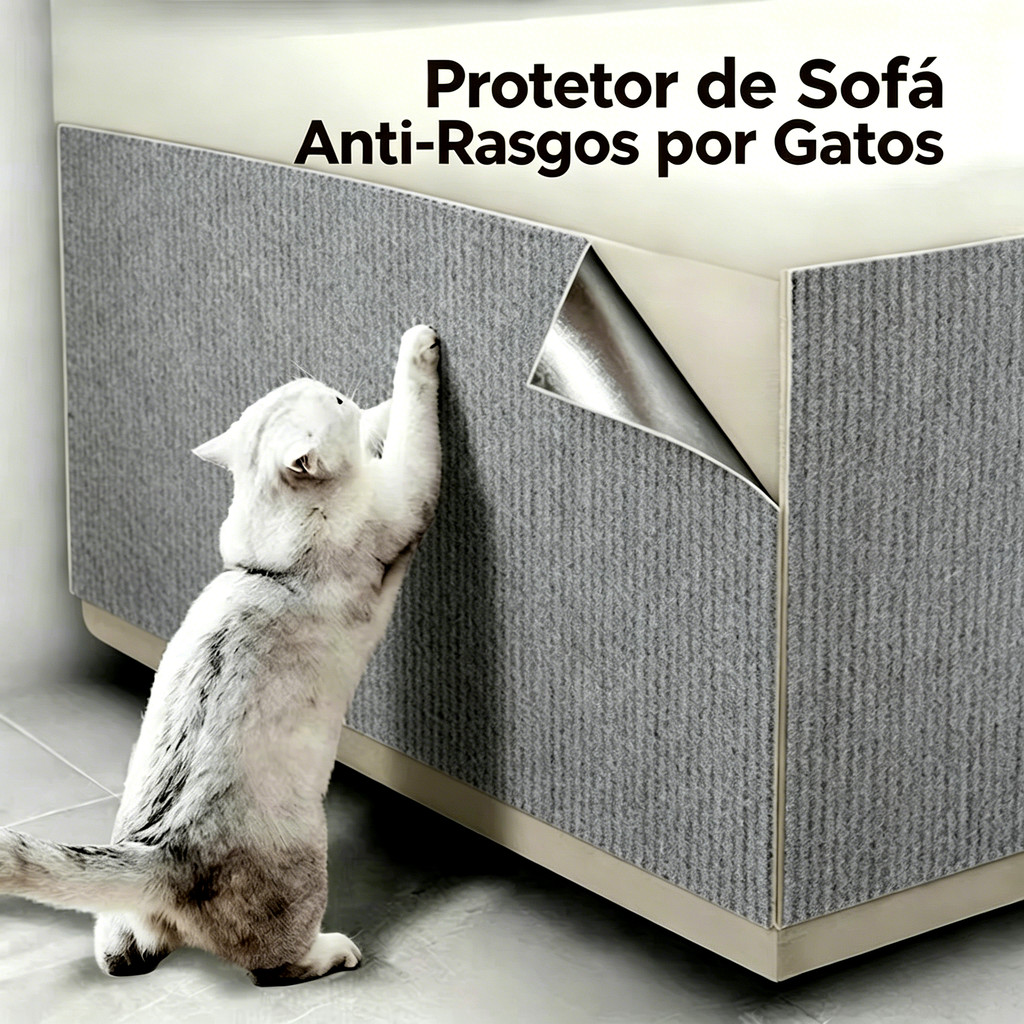 Cobertor Sofá Gato Arranhador - Proteção Móveis Casa Multiuso Resistente ao Rasgo​