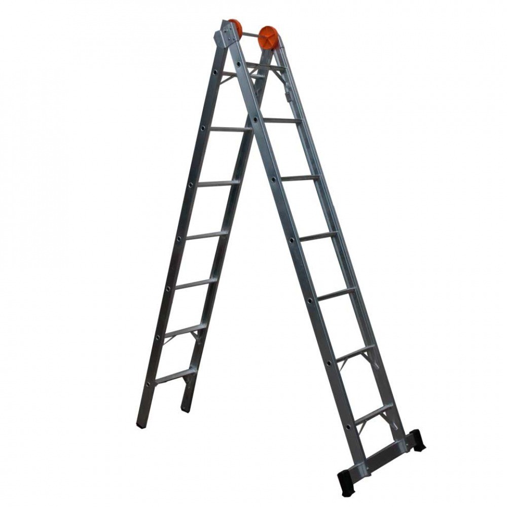 Escada de alumínio extensível 2,96 x 4,86 m 3 em 1 - Agata