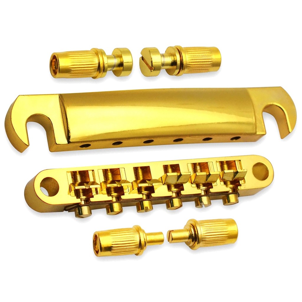 HS-LP Ponte Placa De Corda Superior E Inferior Travesseiro Les Paul SG Guitarra Elétrica Base Fixa