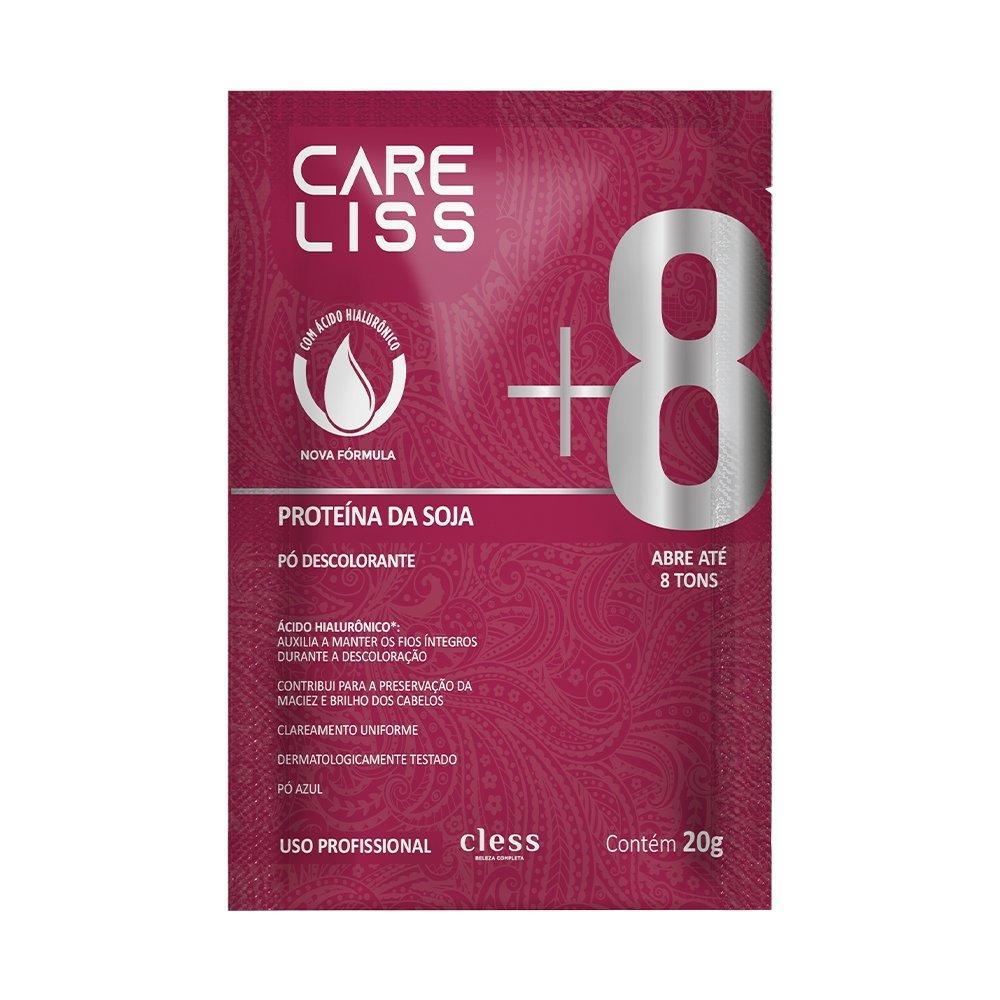 Descolorante em Pó Care Liss com Proteína da Soja 20g - Embalagem com 12 Unidades