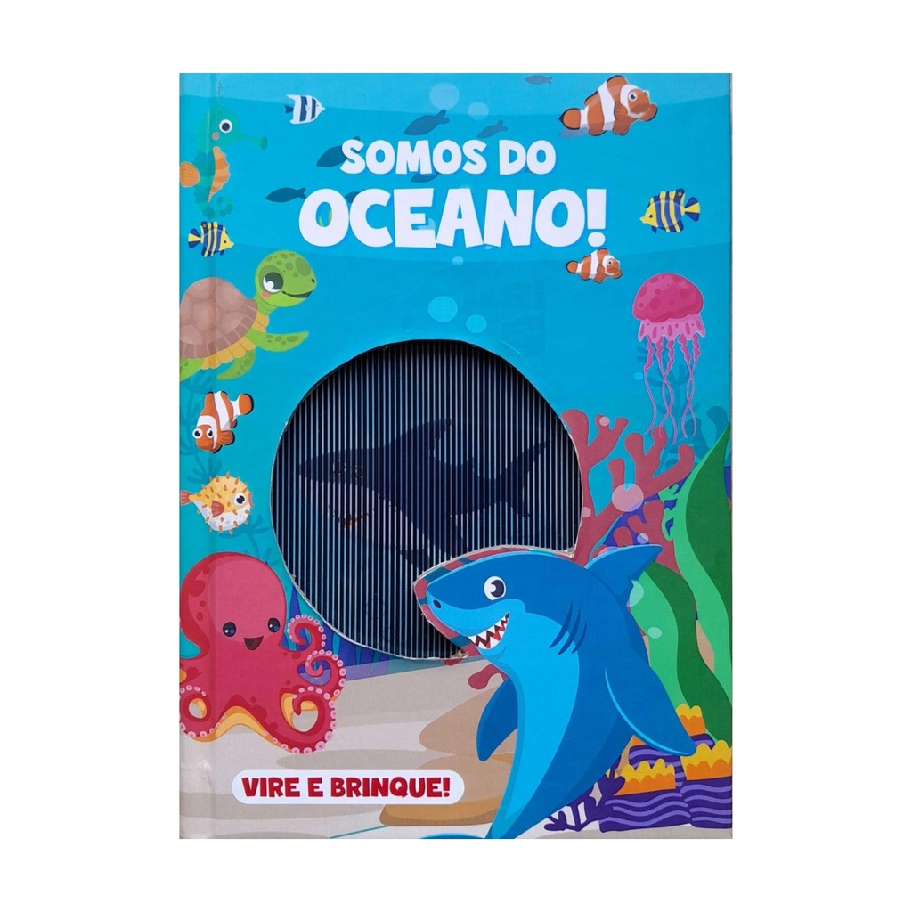 Livro Vire e Brinque – Somos do Oceano, Pé da Letra | Pé da Letra