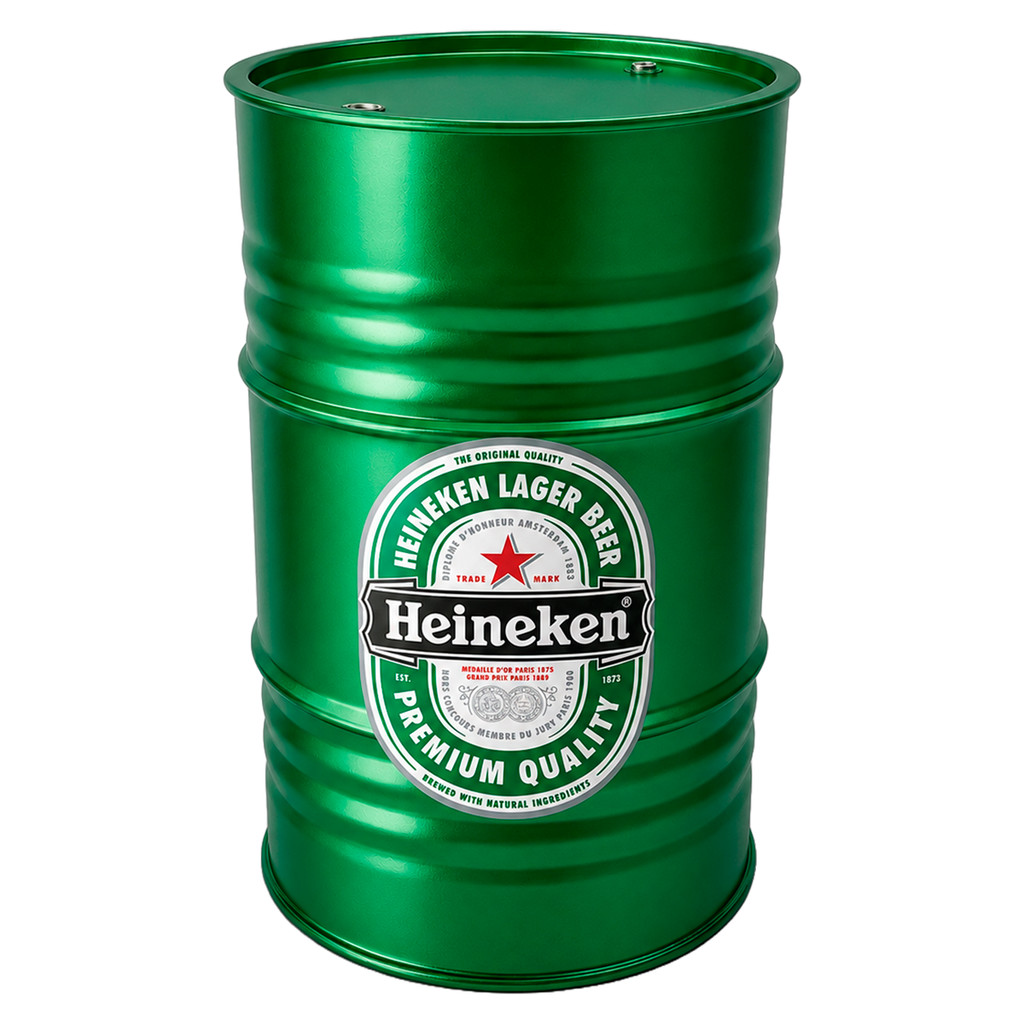 Adesivo Decorativo Barril Adega Heineken Churrasco Cerveja