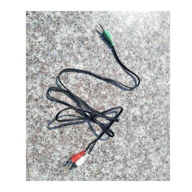 Cabo de áudio um ponto dois 35 volta duplo lótus 35mm computador alto-falante áudio do telefone móvel dublagem alto-fala