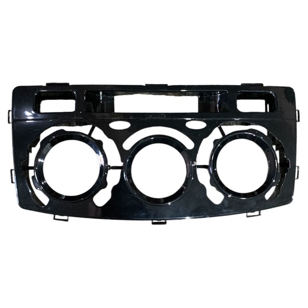 Moldura Comando Ar Analógico Toyota Hilux 2012 A 2015 Black
