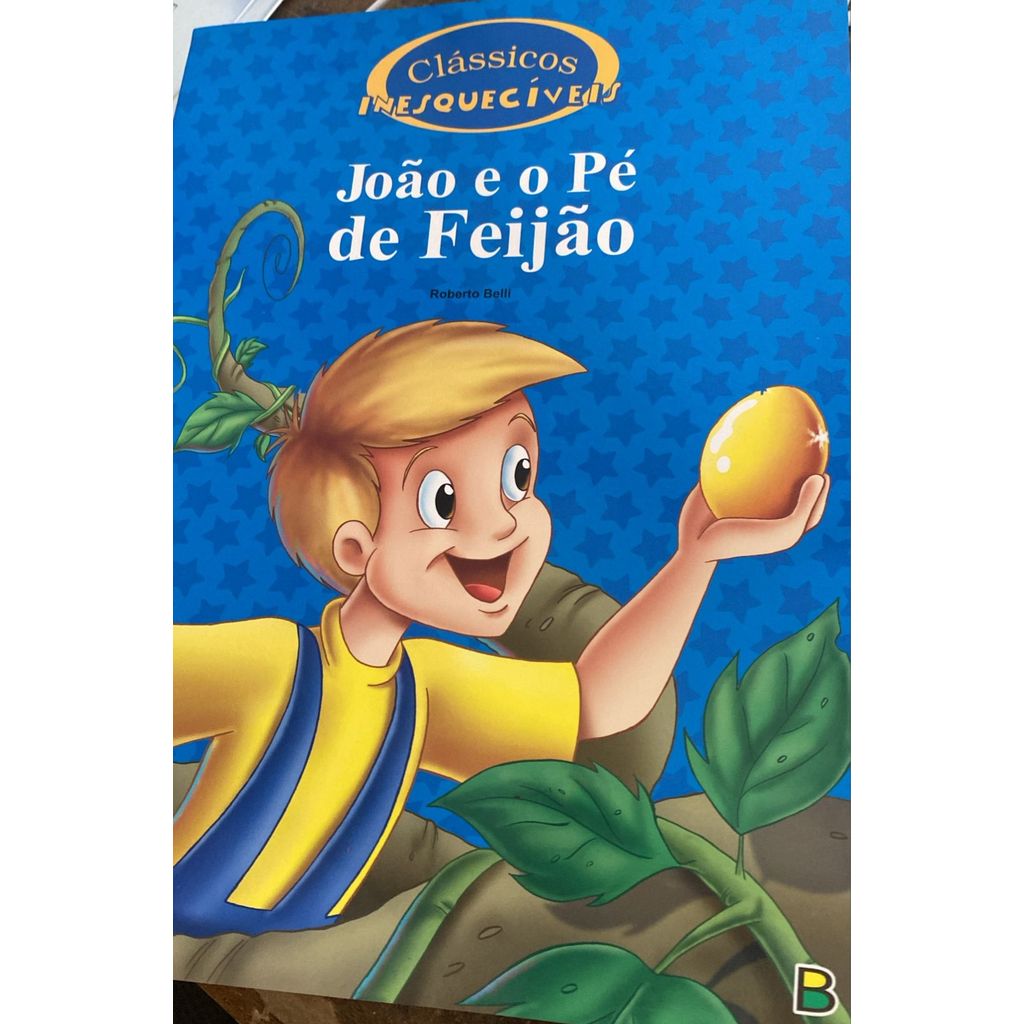 Livro Classicos Inesqueciveis João e o Pé  de Feijão de Cristina Marques/roberto Belli 8045268