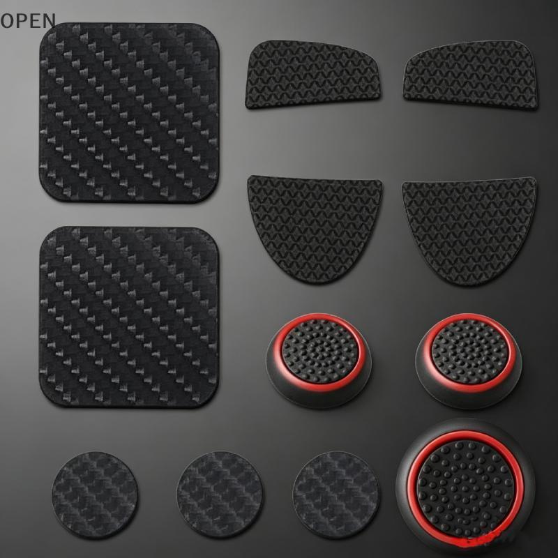 op Controlador De Jogo Texturizado De Fibra De Carbono Joysti Cap Button Stier 1 Setfort Touch Resistente A Arranhões Pa