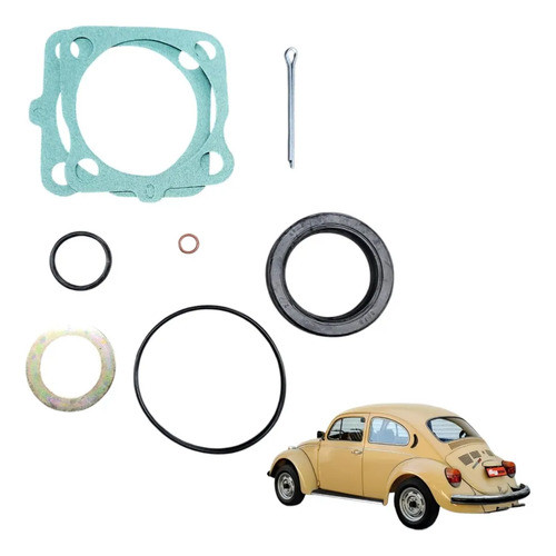 Kit Retentor Roda Traseira Fusca Brasilia Vw 01095 Arca