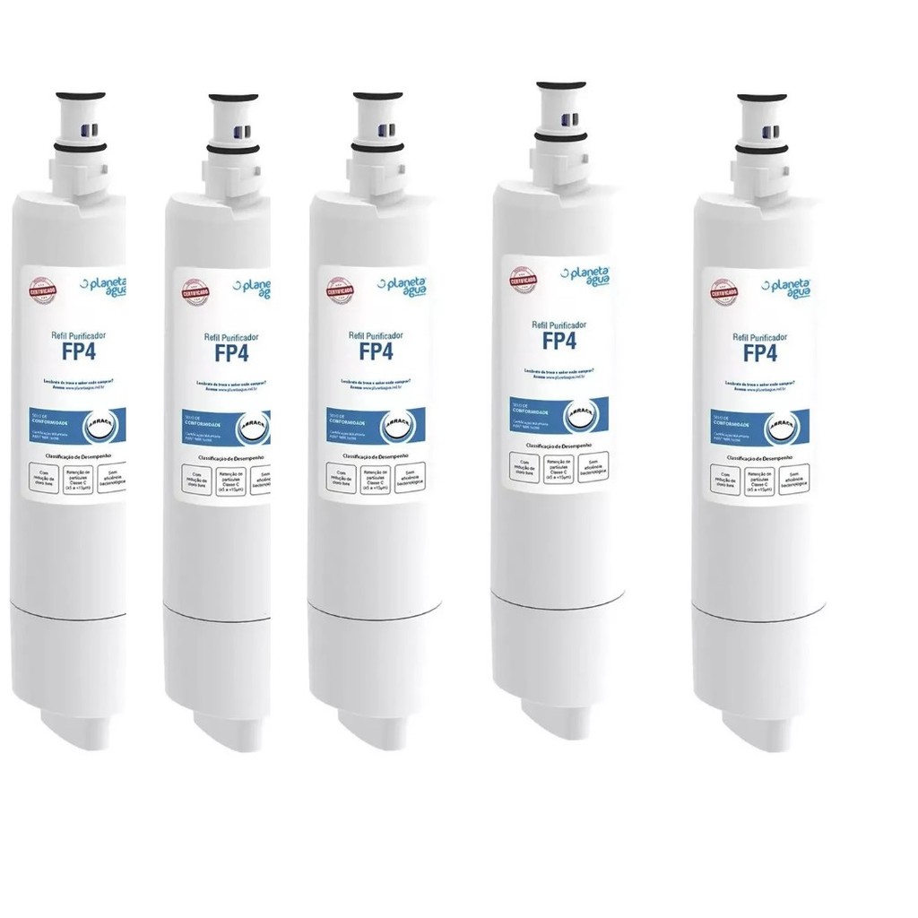 kit 5 Refil FP4  1078A  Compatível com Aparelhos: Consul CPC31, CPC31AB, CPC31AF, CPC30AB, CPC30AF e CPB35AB.