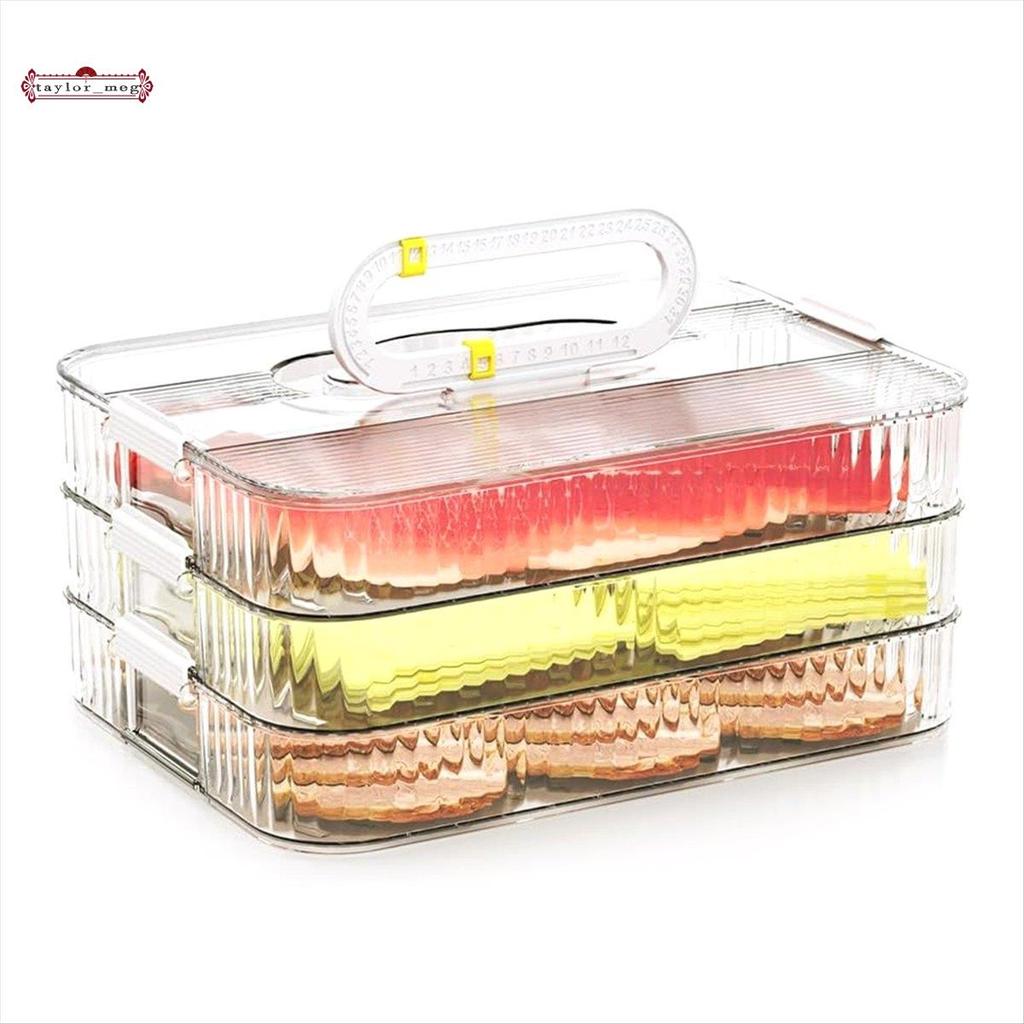 [Venda Quente T] Recipiente De Carne Para Organizadores E Armazenamento De Geladeira , Almoço Organização Recipientes Co