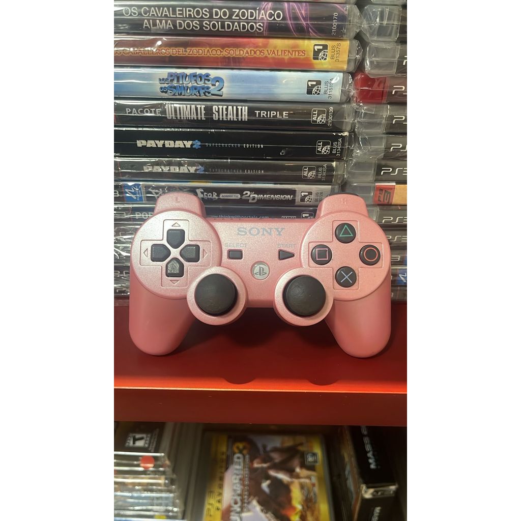 CONTROLE DUALSHOCK 3 PS3 ORIGINAL SEMINOVO