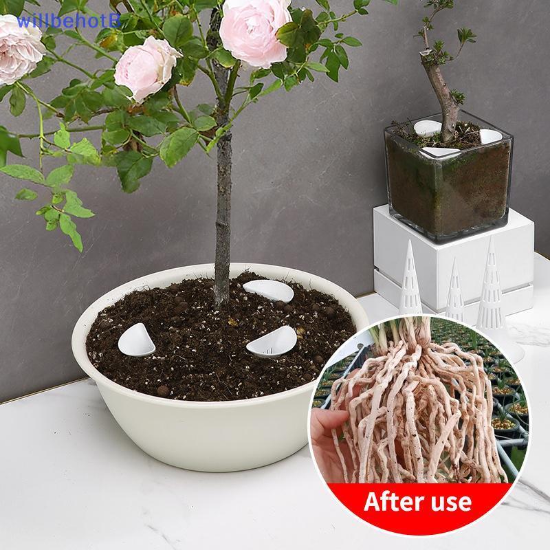 [WillbehotB] Dispositivo De Rega Cônica Para Plantas Espiga De Aeração De Raiz Respirável Promove Drenagem Do Solo Bonsa