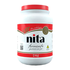 Fermento Químico em Pó Nita 2kg Pote