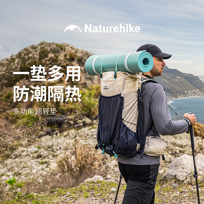 Almofada ultraleve multifuncional norueguesa Almofada à prova de umidade Almofada de dormir espessada Barraca de acampam