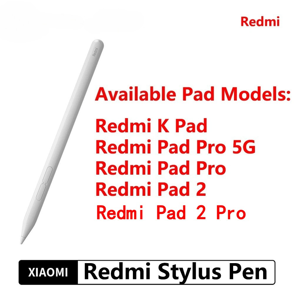 Para Redmi Pad Stylus Pen 240Hz Desenhar Escrita Screenshot Tablet Screen Touch 4096 Nível 2/Pro K Com Rejeição De Palma