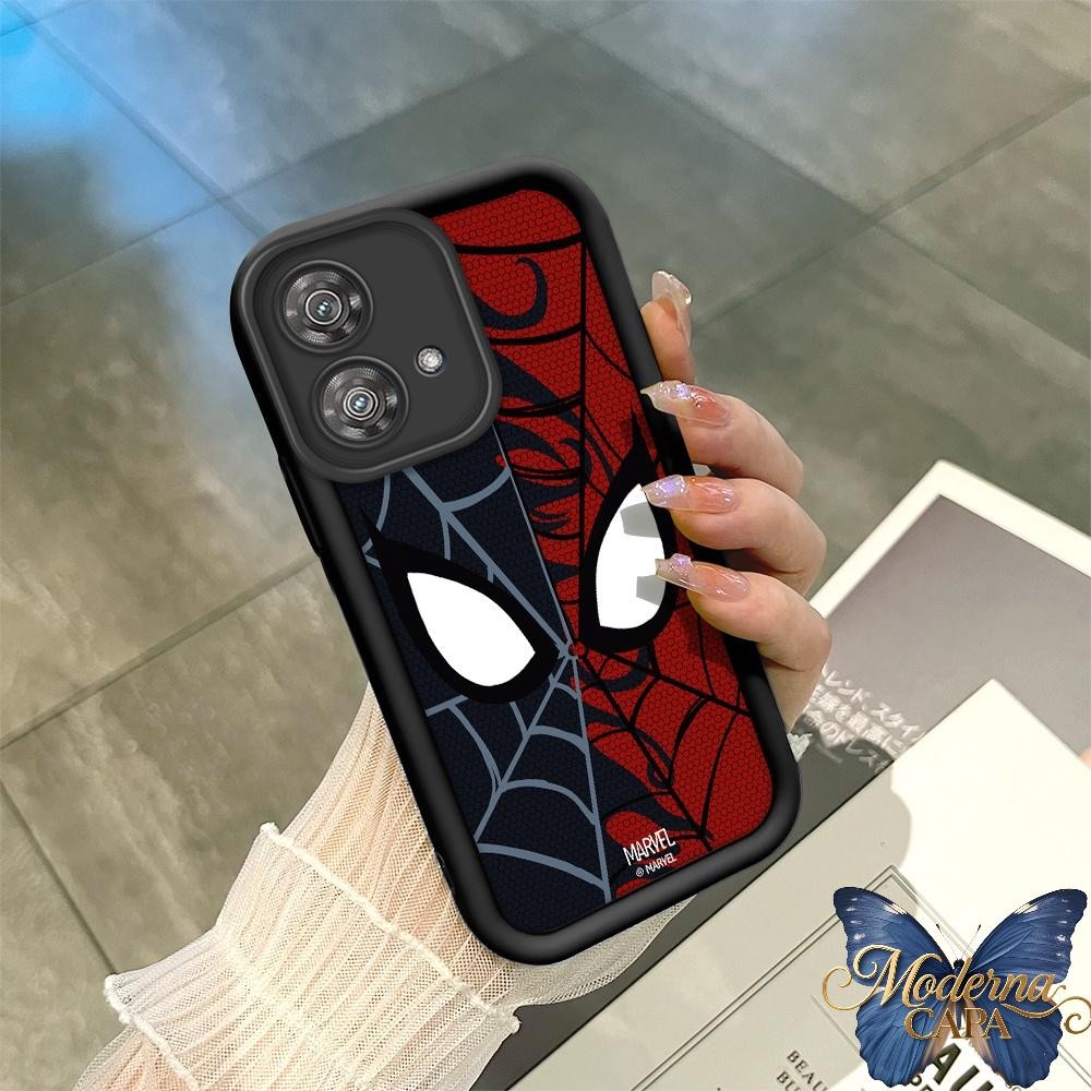 Capa Para Motorola Moto Edge 40 Neo 5G Capinha De Celular Spiderman Macio Normal 5115 TYB em Oferta na Shopee